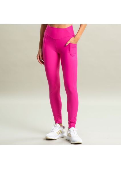 Calça Legging Curve Shape Com Bolso Blade Vivame Rosa-2 - Imagem 1