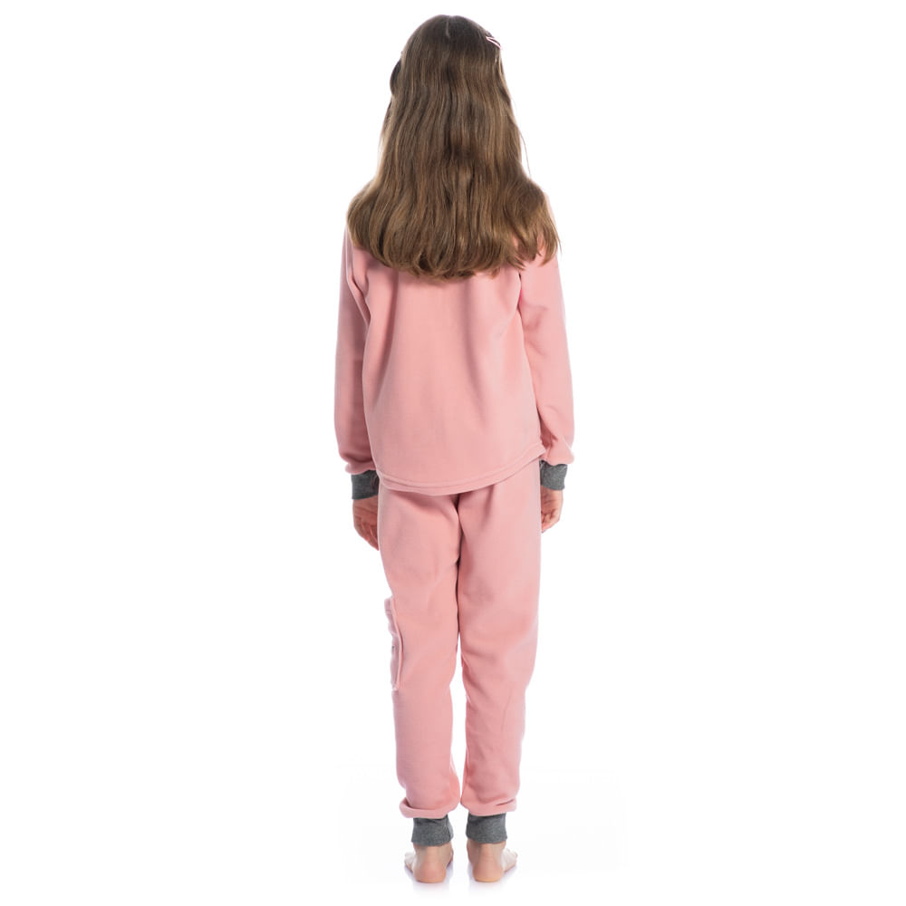 Pijama Cats Soft Longo Infantil - Imagem 4 - Mobile