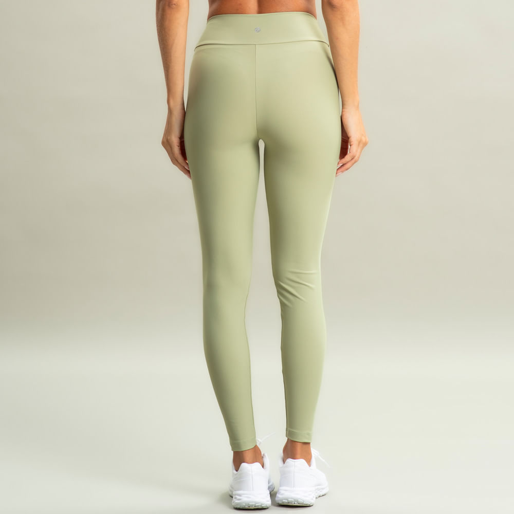 Calça Legging V-shape New React Vivame Verde - Imagem 2