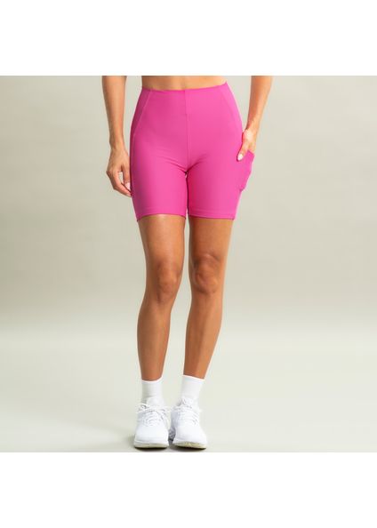 Bermuda Feminina Invisible Slim Shape Heat Vivame Rosa - Imagem 1