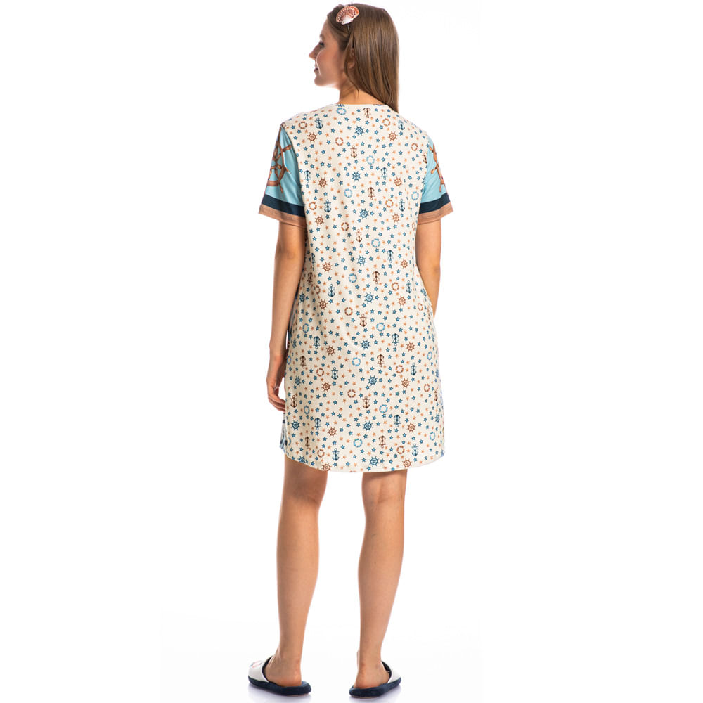 Camisão Curto Nautical - Imagem 4 - Mobile
