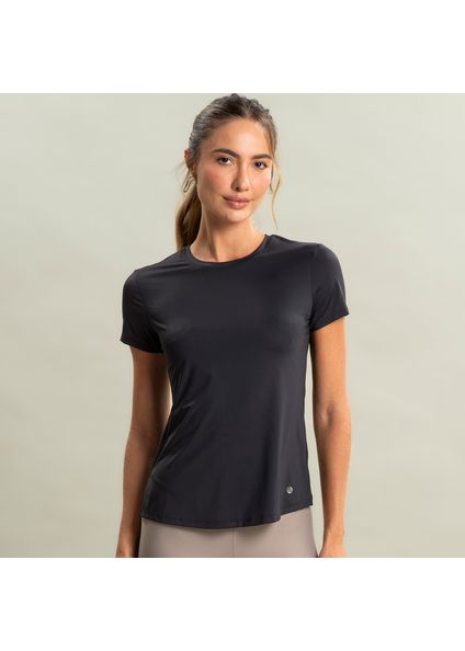 Camiseta Feminina Com Abertura Lateral Racket Vivame - Imagem 1