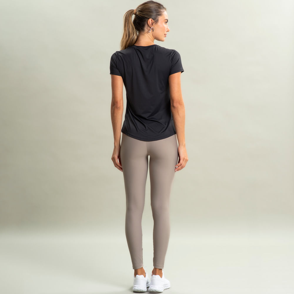 Camiseta Feminina Com Abertura Lateral Racket Vivame - Imagem 4 - Mobile