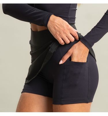 Short Saia  Ajustado Racket Vivame - Imagem 5 - Mobile
