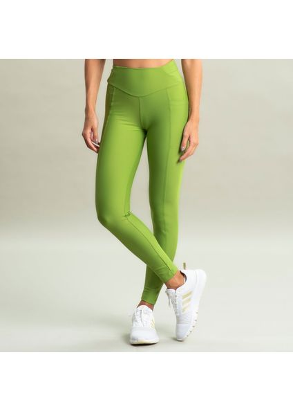 Calça Legging Curve Shape Com Bolso Blade Vivame Verde - Imagem 1