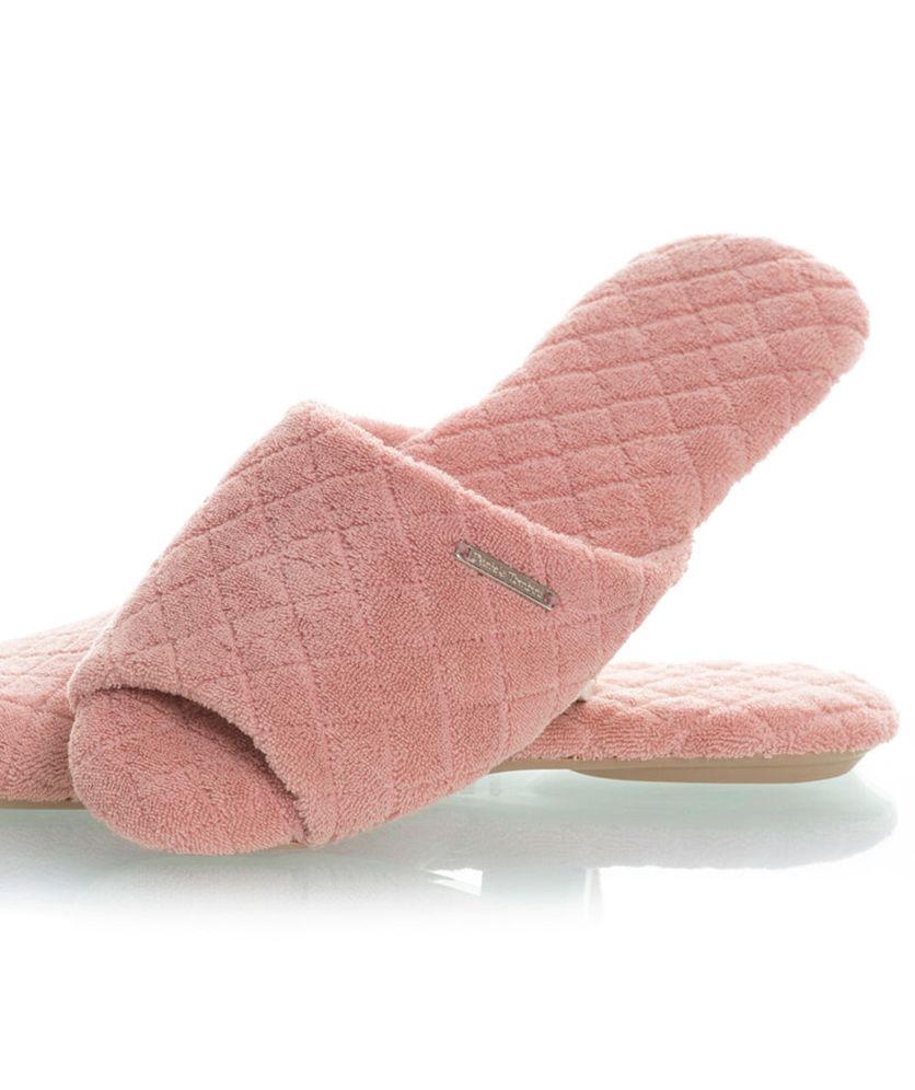 Chinelo Em Atoalhado Luiza Aberto - Imagem 2 - Desktop