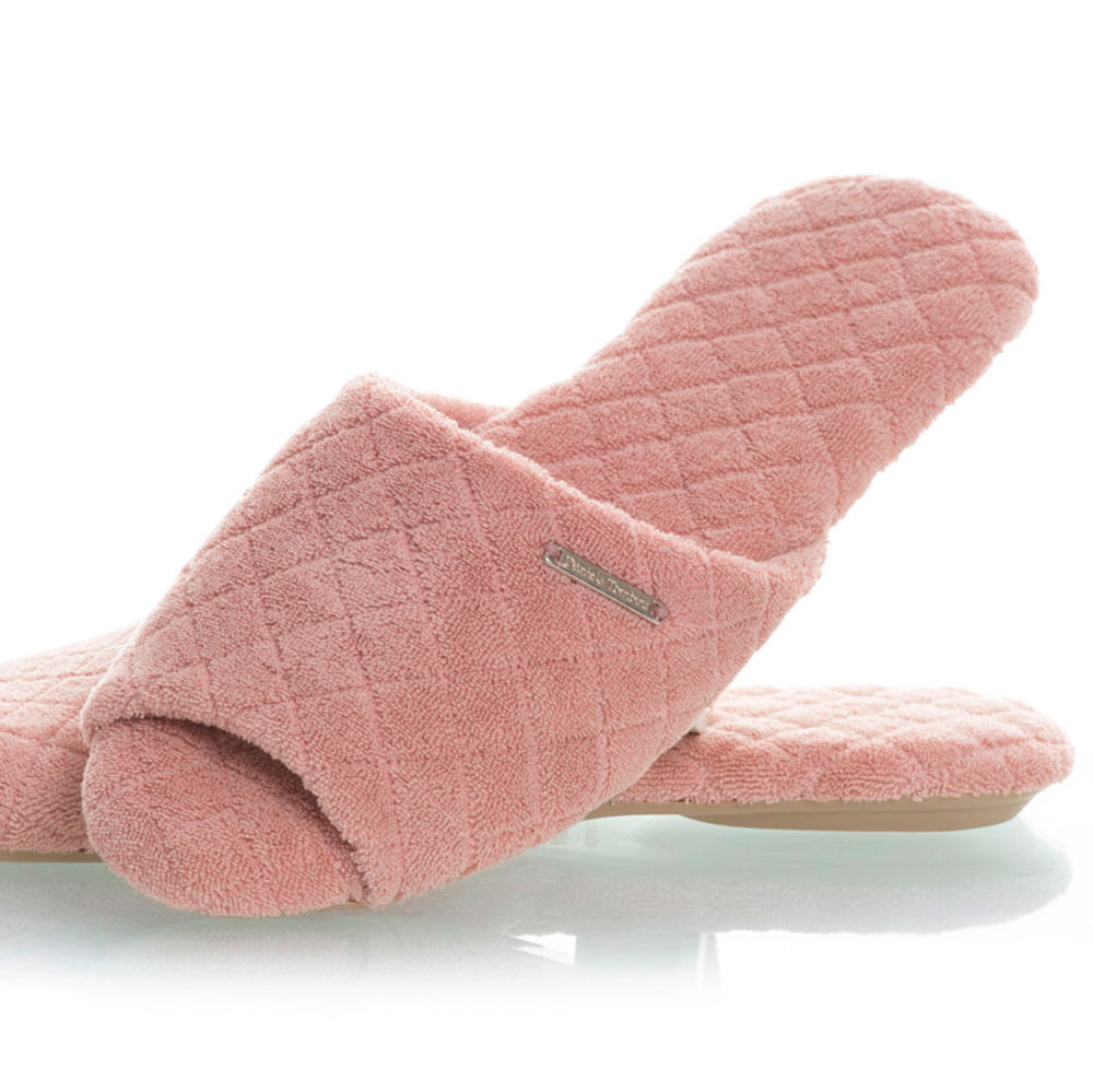 Chinelo Em Atoalhado Luiza Aberto - Imagem 2 - Mobile