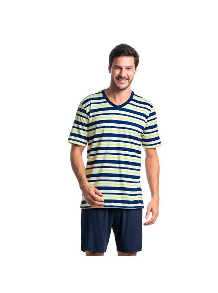 Pijama-Masculino-Curto-Listrado-Jose-Tombini