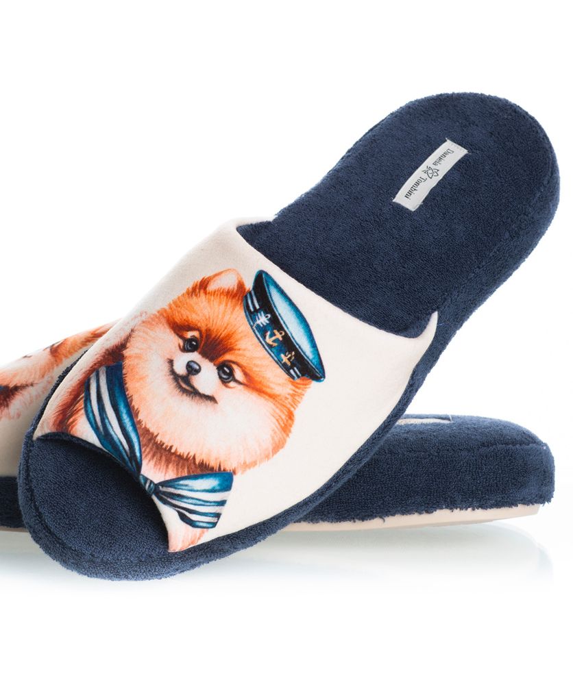 Chinelo Em Atoalhado Nautical - Imagem 2 - Desktop