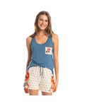 Pijama-Feminino-Curto-Regata-Com-Bolso-Dreams