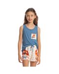 Pijama-Infantil-Curto-Regata-Com-Bolso-Dreams