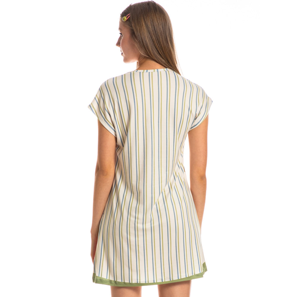 Camisão Feminino Curto Vira Latas Verde - Imagem 2