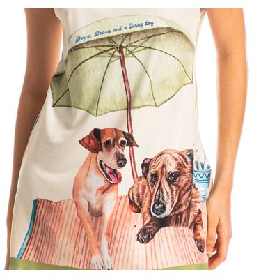 Camisão Feminino Curto Vira Latas - Imagem 5 - Mobile