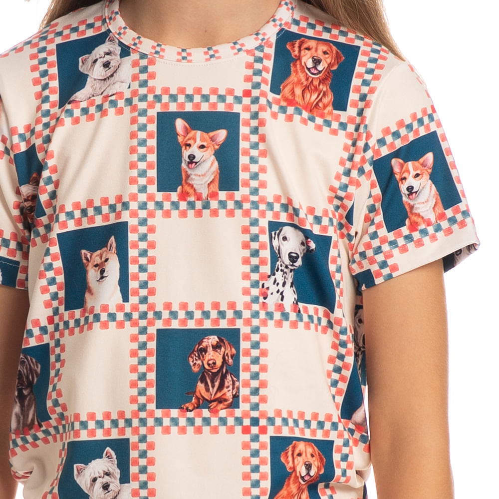 Pijama Unissex Infantil Curto Fun - Imagem 5 - Mobile