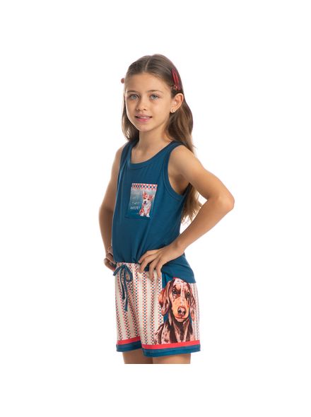 Pijama-Infantil-Curto-Regata-Com-Bolso-Fun