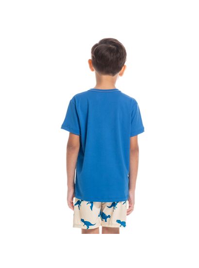 Pijama Masculino Curto Infantil Bambini Tombini - Imagem 2 - Desktop