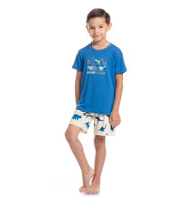 Pijama Masculino Curto Infantil Bambini Tombini - Imagem 3 - Mobile