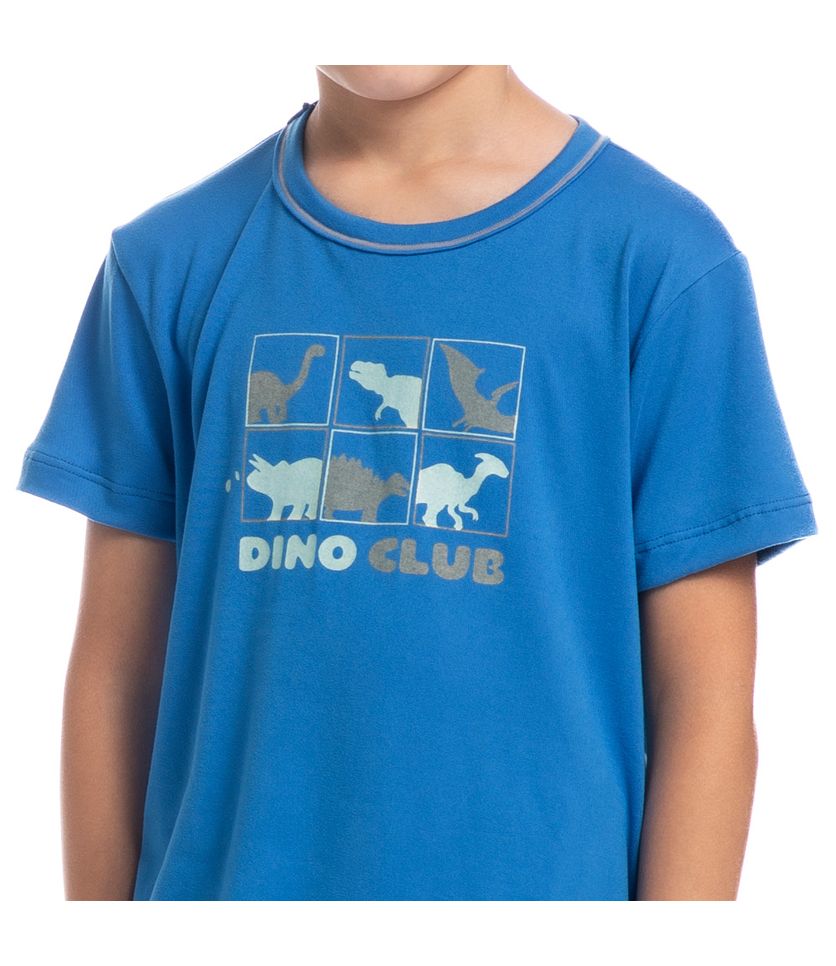 Pijama Masculino Curto Infantil Bambini Tombini - Imagem 5 - Desktop