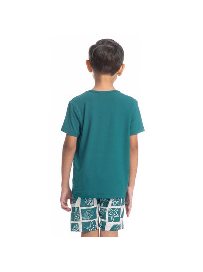 Pijama Infantil Masculino Curto Vicente Tombini - Imagem 2 - Desktop