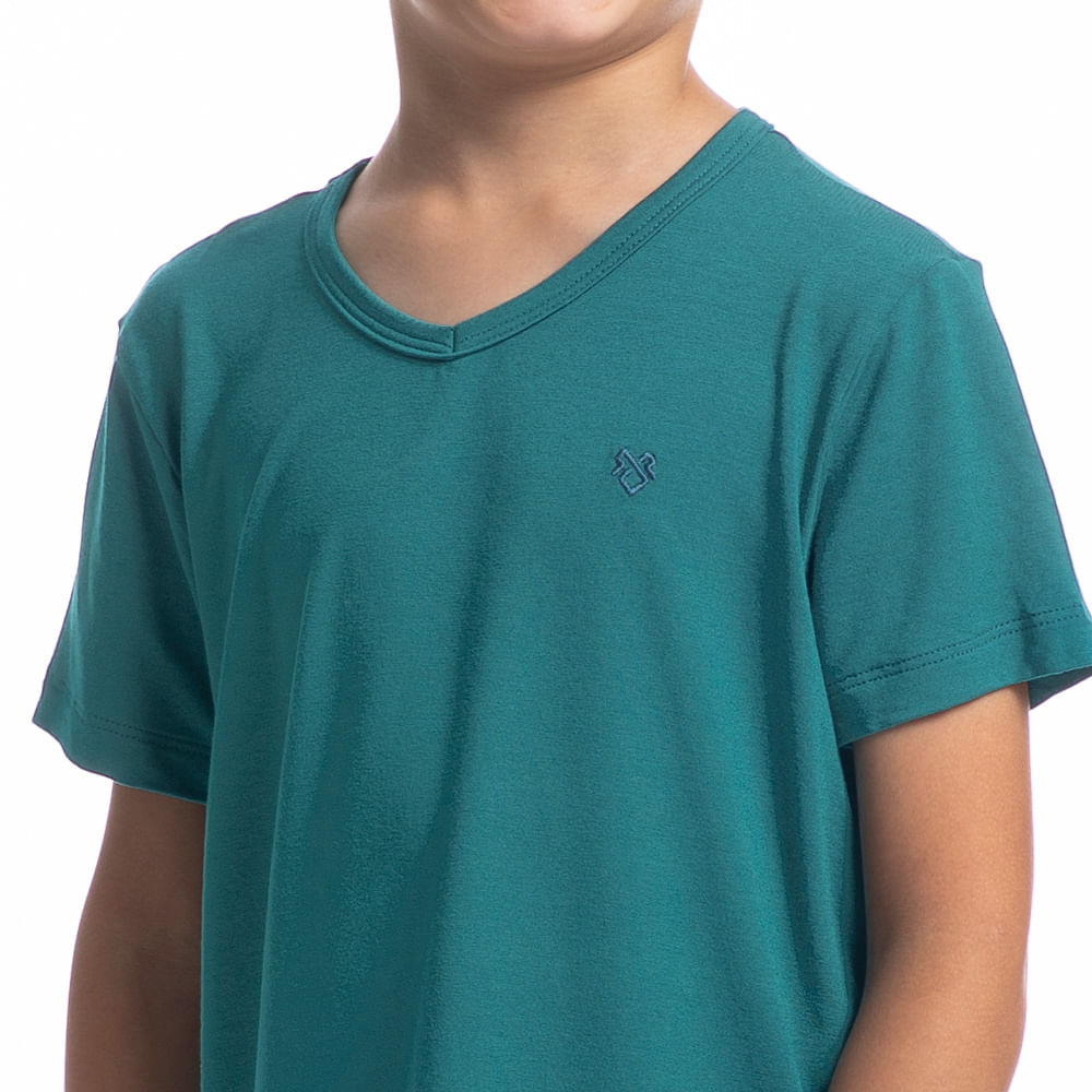 Pijama Infantil Masculino Curto Vicente Tombini - Imagem 5 - Mobile