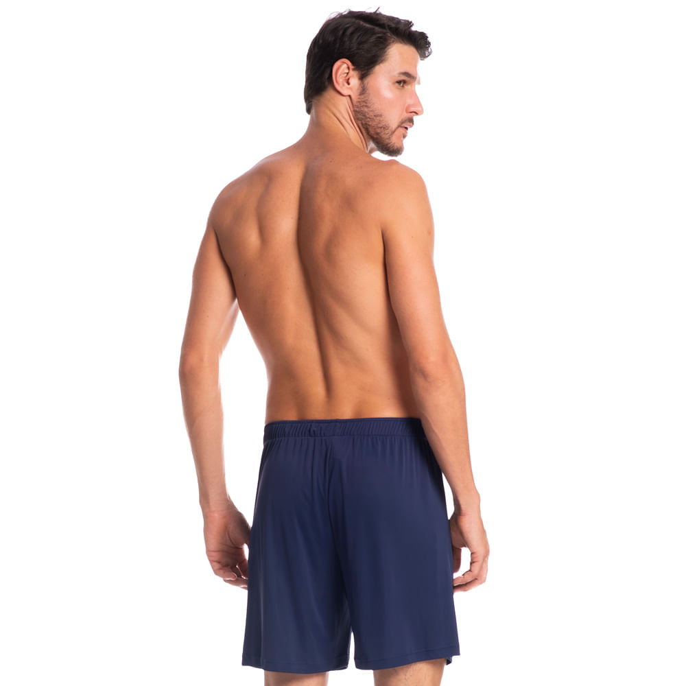 Boxer Masculina Matheus Azul-marinho - Imagem 2