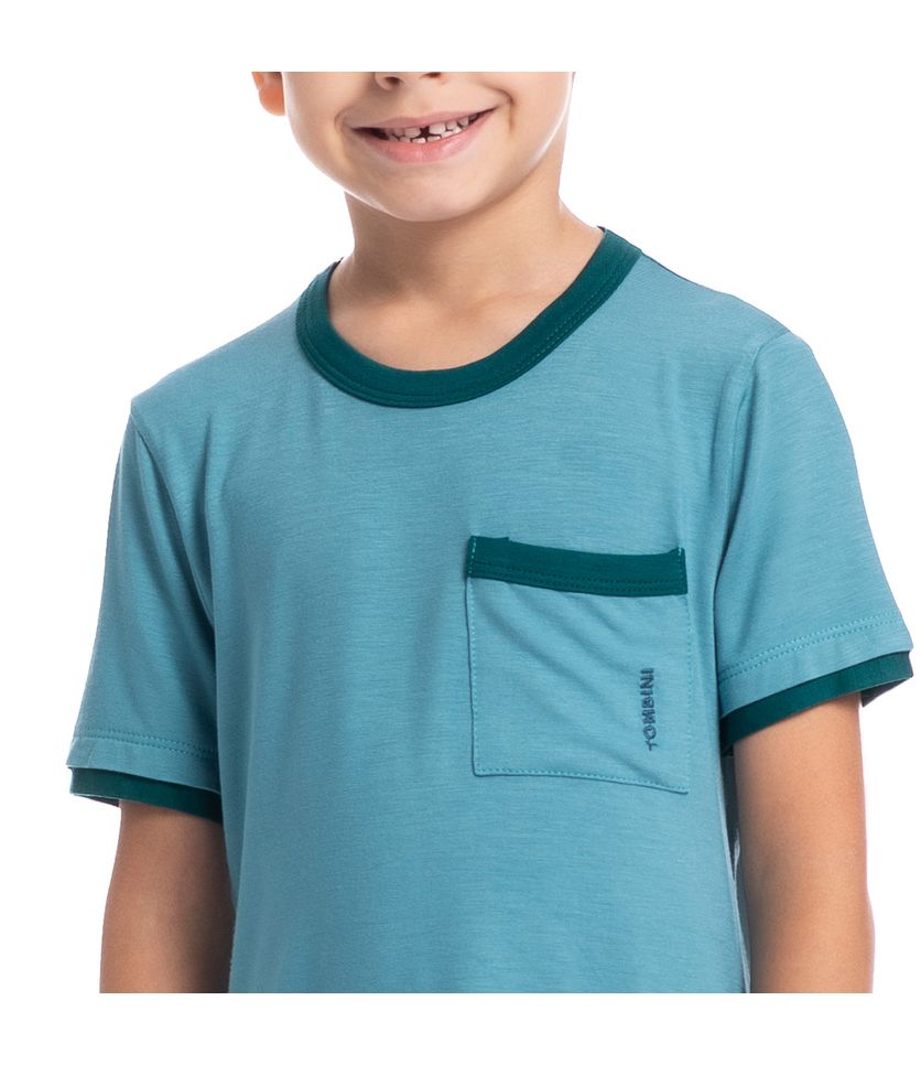 Pijama Infantil Masculino Curto Antônio Tombini - Imagem 5 - Desktop