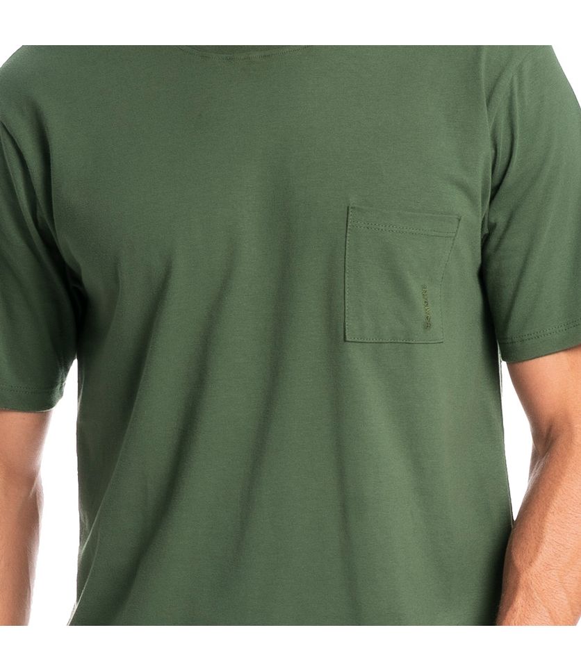 Pijama Masculino Curto Com Bolso Eric Tombini - Imagem 5 - Desktop