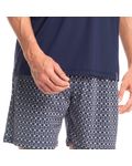 Pijama-Masculino-Curto-Estampado-Azul-Vitorio-Tombini