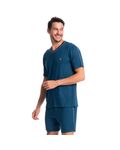 Pijama-Masculino-Curto-Com-Vivo-Joao-Tombini