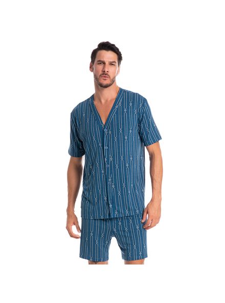 Pijama-Masculino-Curto-Abotoado-Victor-Tombini