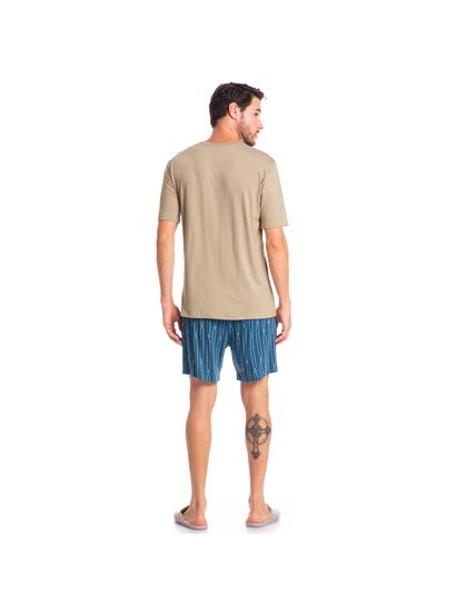 Pijama Masculino Curto Victor - Imagem 4 - Desktop