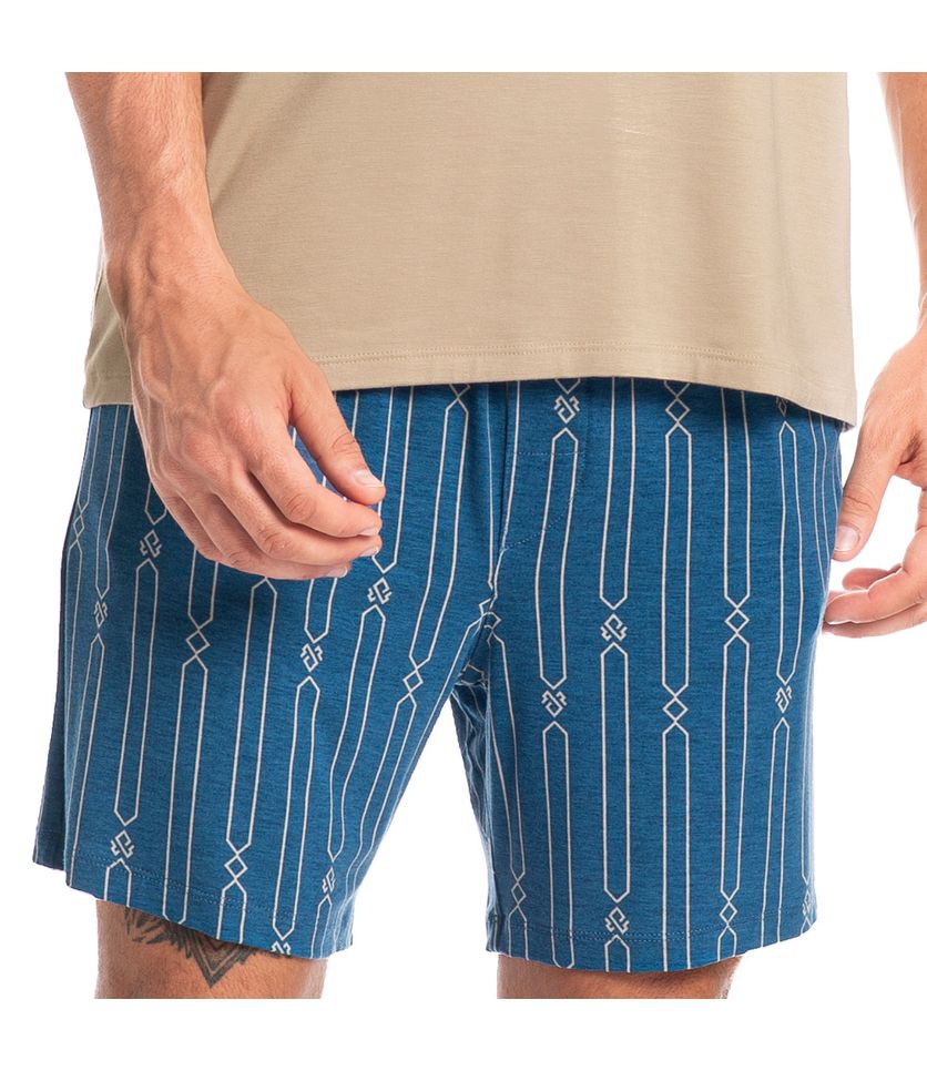 Pijama Masculino Curto Victor - Imagem 5 - Desktop