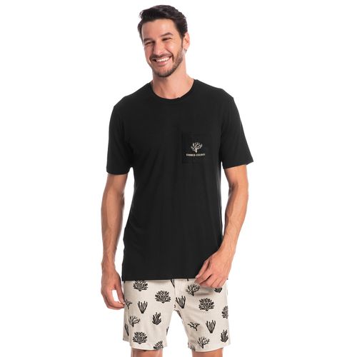 Pijama-Masculino-Curto-Com-Bolso-Corais-Tombini-