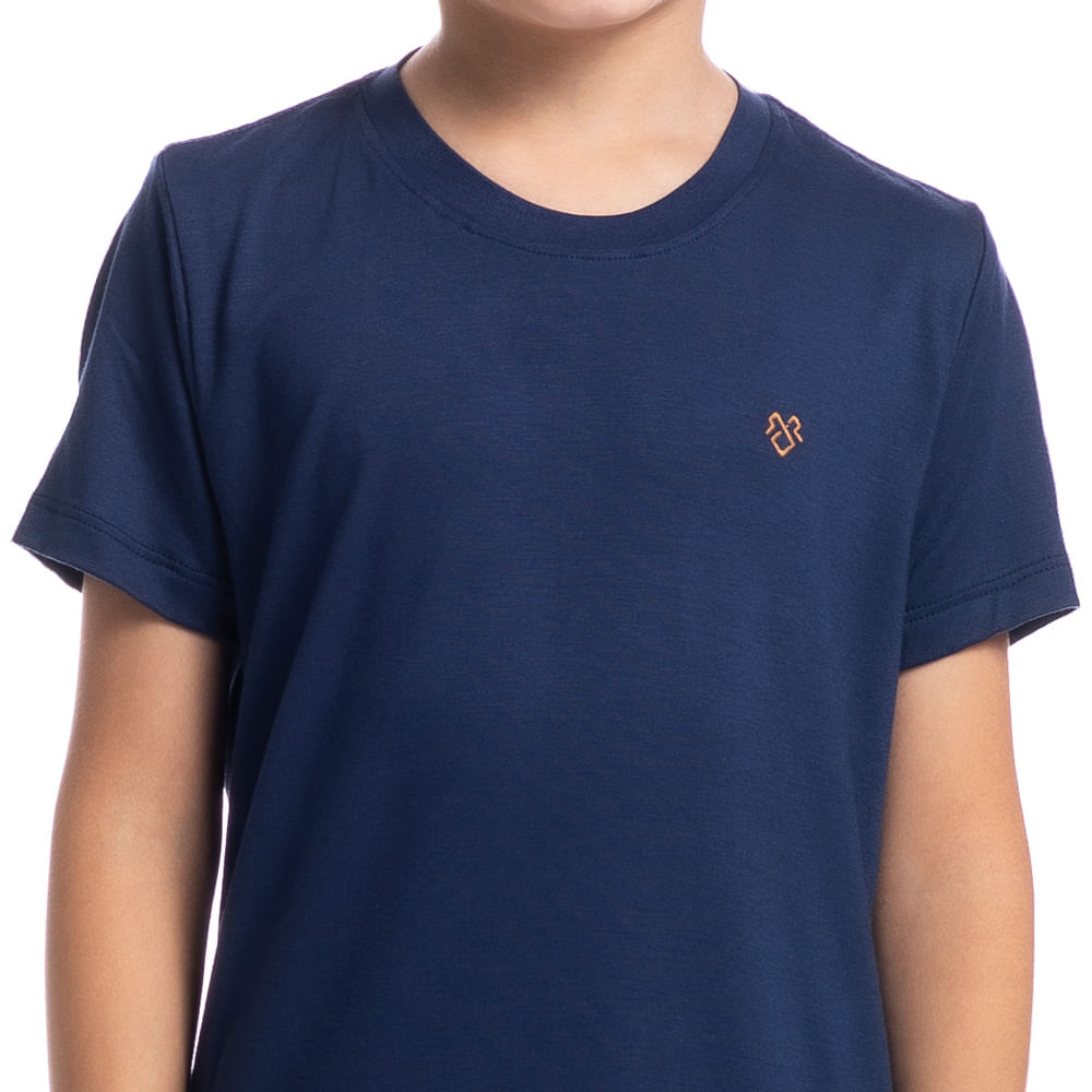 Pijama Infantil Masculino Curto Cordas Tombini - Imagem 5 - Mobile