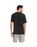 Pijama-Masculino-Curto-Estampado-Preto-Thomas-Tombini