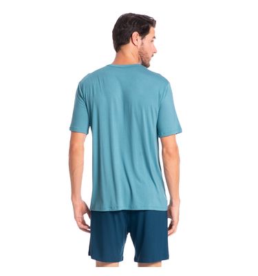 Pijama Masculino Curto Romeu - Imagem 2 - Mobile