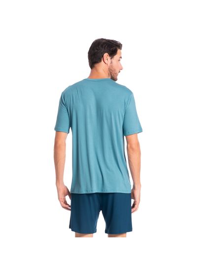 Pijama Masculino Curto Romeu - Imagem 2 - Desktop