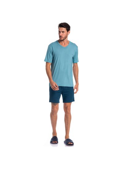 Pijama Masculino Curto Romeu - Imagem 3 - Desktop