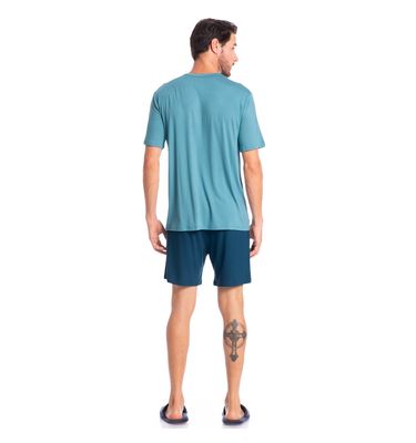 Pijama Masculino Curto Romeu - Imagem 4 - Mobile