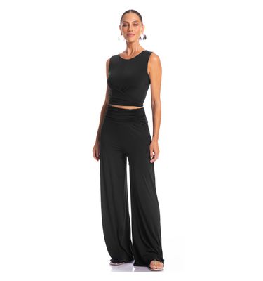 Blusa Feminina Transpassada Náutico - Imagem 3 - Mobile