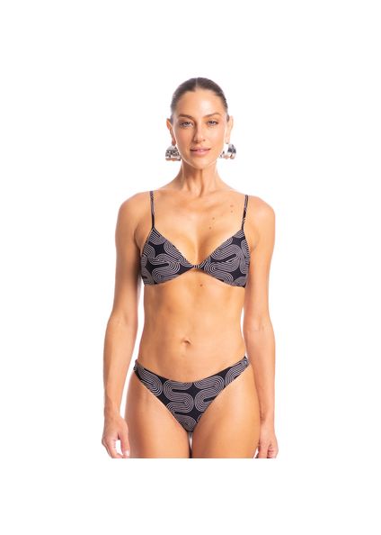 Biquíni Luna Gigi Inteira Spina Preto - Imagem 1