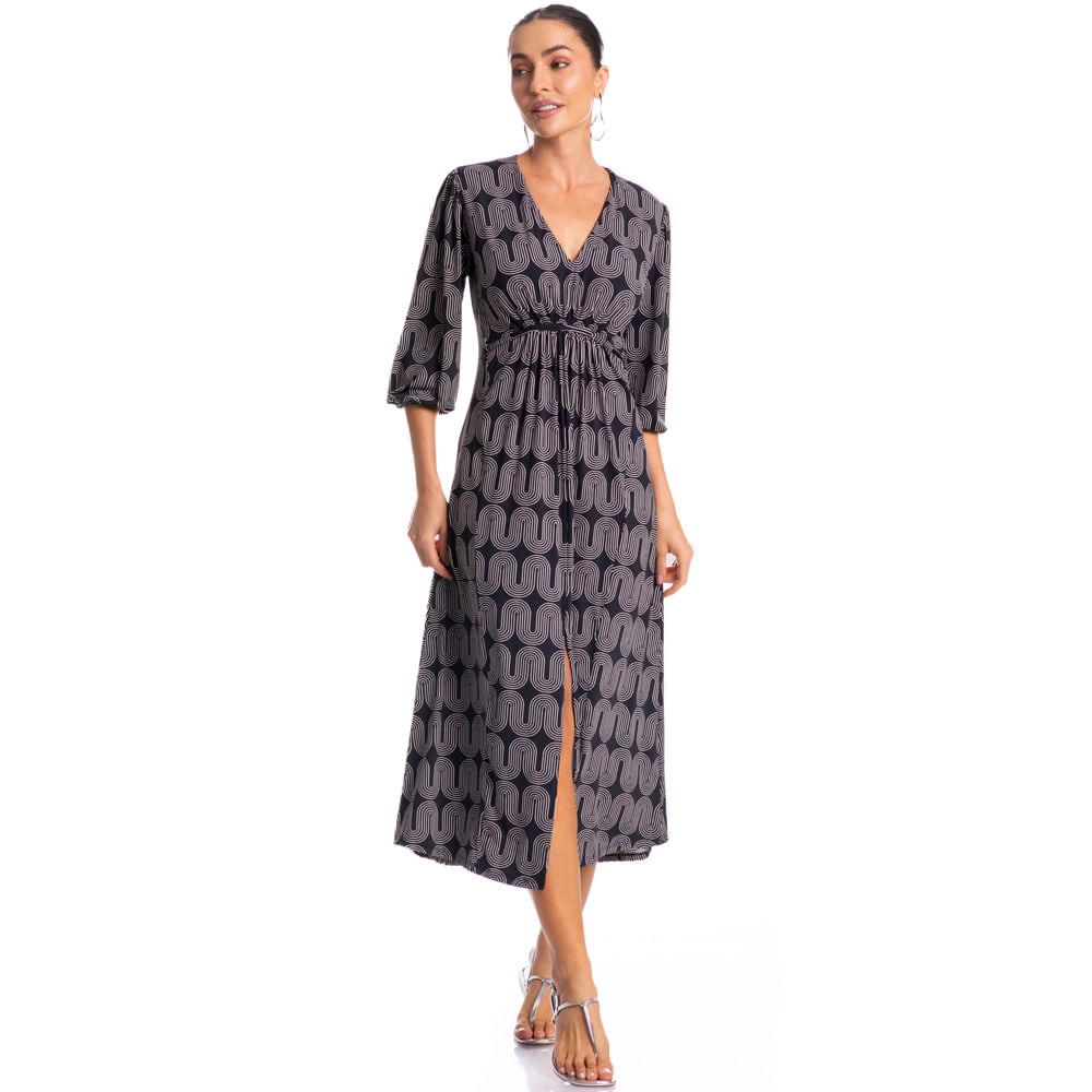 Vestido Com Manga Spina - Imagem 3 - Mobile