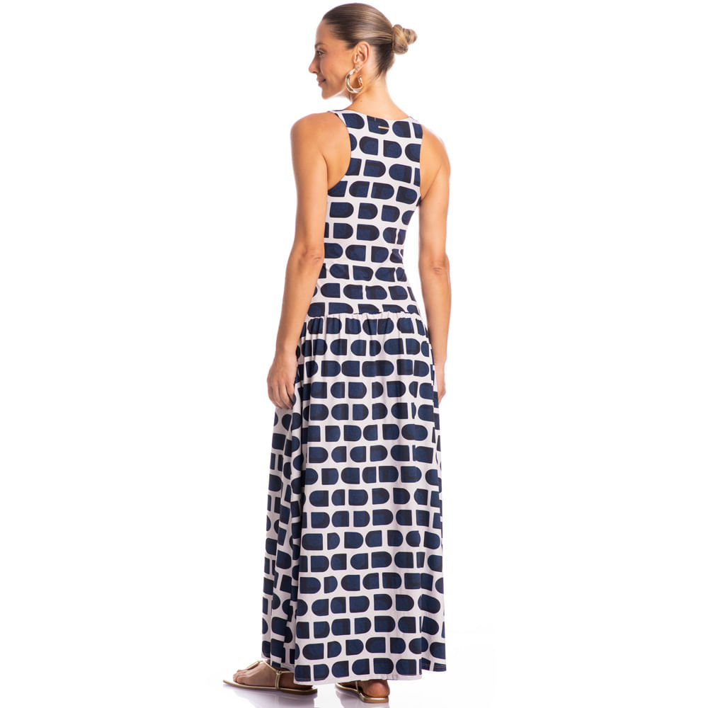Vestido Longo Marítima - Imagem 4 - Mobile