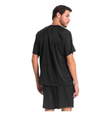 Pijama Masculino Curto Abotoado Enzo Tombini - Imagem 2 - Mobile