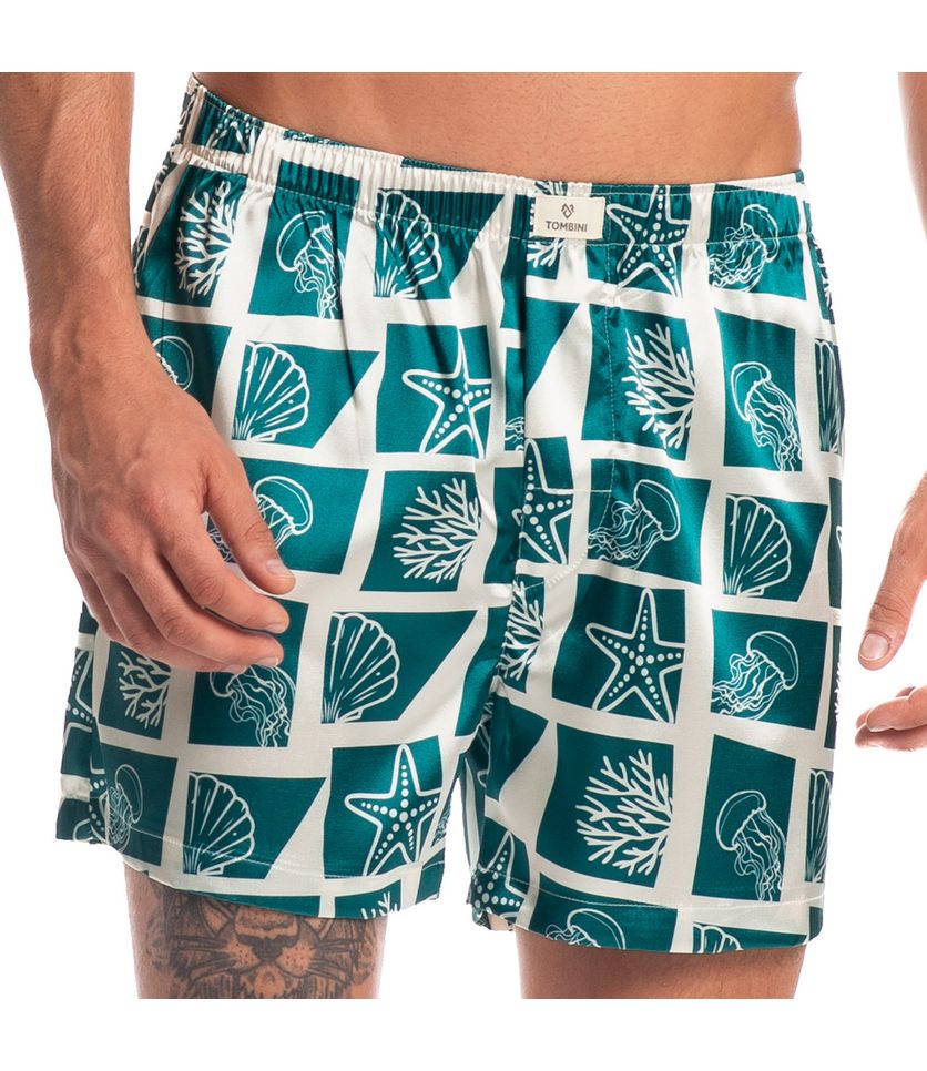 Boxer Masculina Estampada Enzo Tombini - Imagem 5 - Desktop