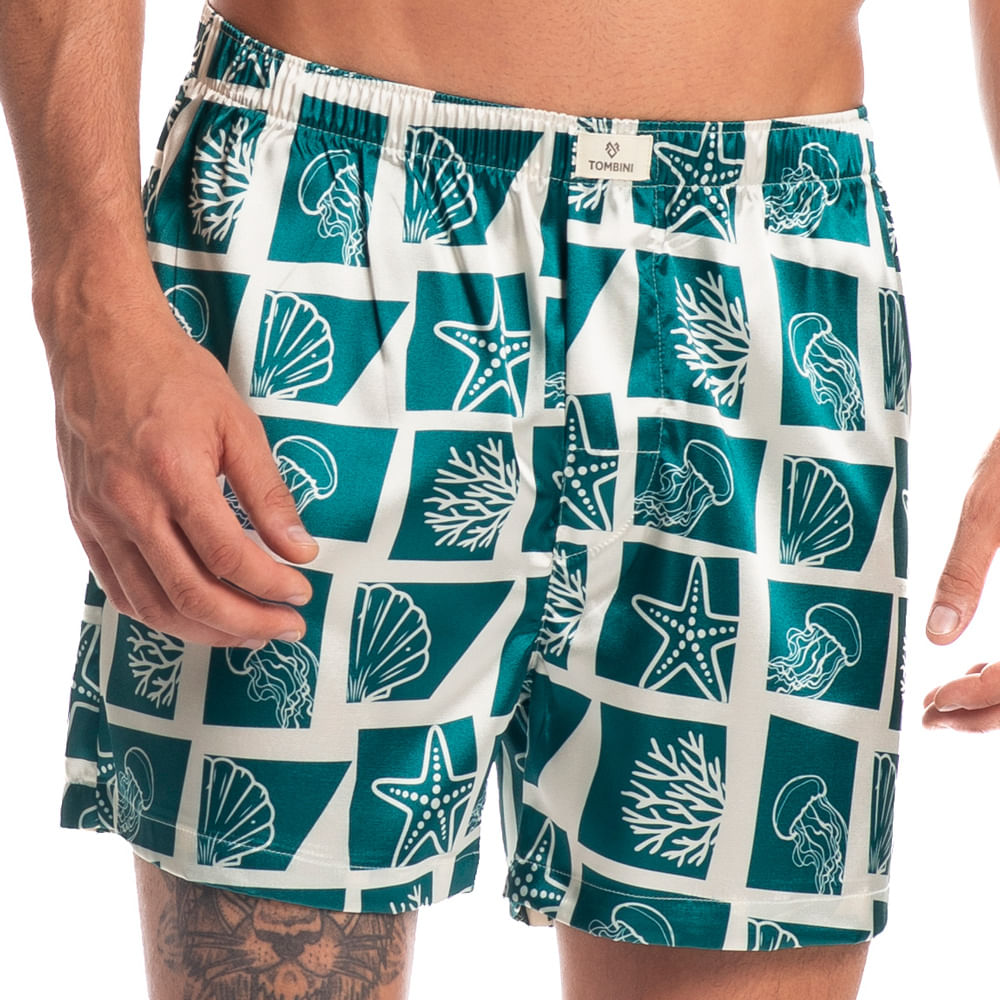 Boxer Masculina Estampada Enzo Tombini - Imagem 5 - Mobile