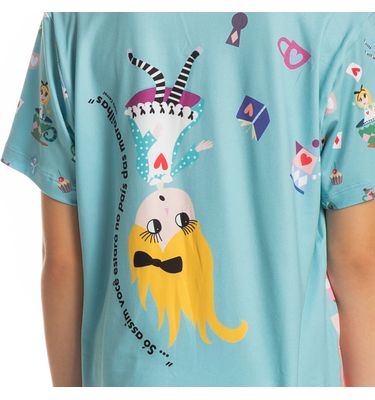Pijama Infantil Longo Manga Curta Marlowa - Imagem 5 - Mobile