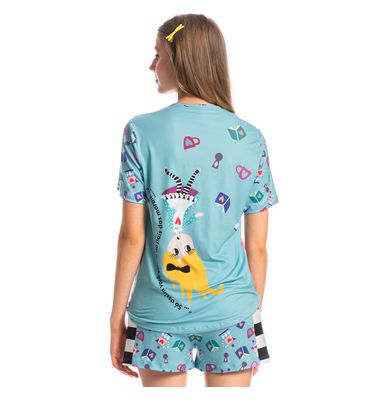 Pijama Feminino Curto Marlowa - Imagem 2 - Mobile