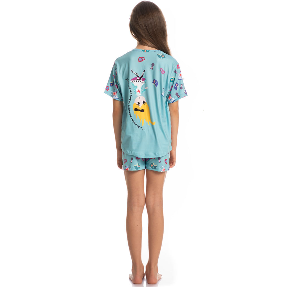Pijama Infantil Curto Marlowa - Imagem 4 - Mobile