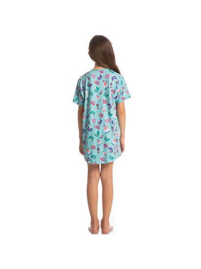 Camisão Curto Infantil Leti Marlowa - Imagem 4 - Desktop
